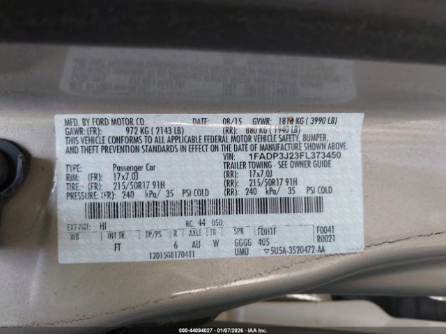 Ford Focus Titanium Image 6